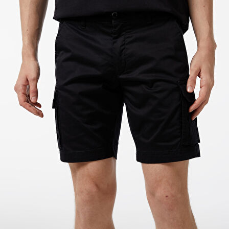 Nautica Erkek Siyah Regular Fit Şort