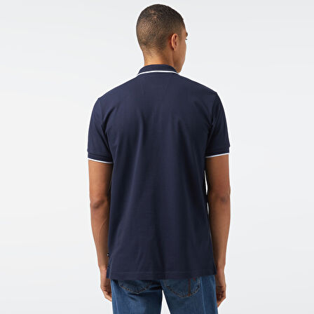 Nautica Erkek Lacivert Classic Fit Polo Yaka T-Shirt