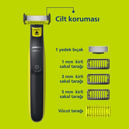  Philips Qp2824/10 Oneblade Yüz ve Vücut Şekilendirici