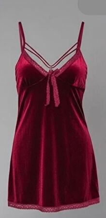 Biçomi Kadife Gecelik