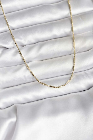 14K Gold Renk Kaplama Zincir Model CM Kadın Kolye