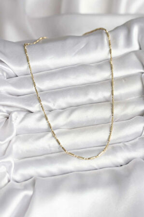 14K Gold Renk Kaplama Zincir Model CM Kadın Kolye