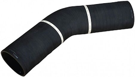 Halyard Esnek 90 derece siyah EPDM dirsek 120°C maks H003345