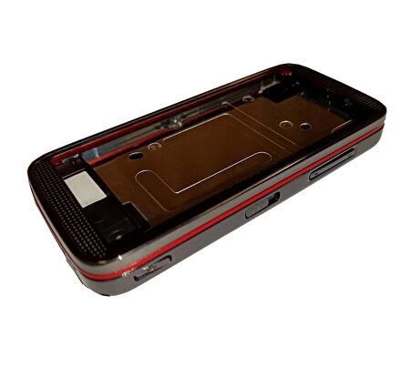 Nokia 5530 Kasa Kapak 5530 Siyah Orta Kasa Ön Kapak Arka Kapak Tuş Takımı
