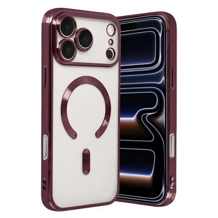 Apple İphone 18 Pro Kross Magneticsafe Kapak Bordo
