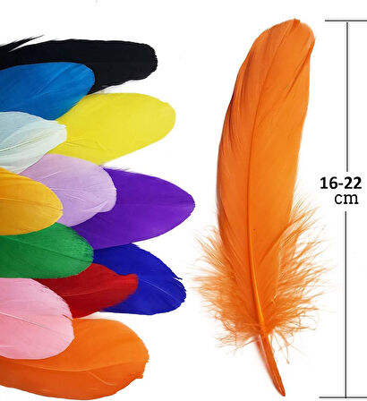 Mor Tüy El İşi Tüyleri, Okul Öncesi Etkinlik Tüy 10 Lu - 1 Paket