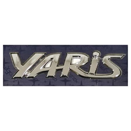 YARİS YAZISI (Toyota Yaris Arka Bagaj Yazısı)