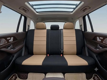 Veloce Bej Siyah Serisi Peugeot 405 İle Uyumlu Koltuk Kılıfı Tam Set