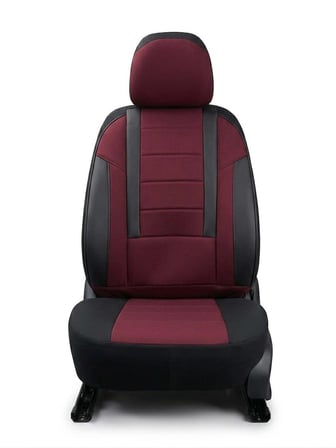 Veloce Bordo Serisi Hyundai Accent Era İle Uyumlu Koltuk Kılıfı Tam Set