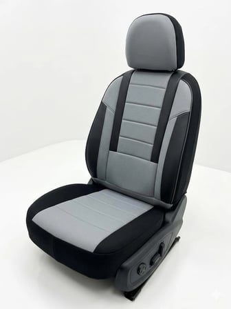 Veloce Gri Serisi Peugeot 106 İle Uyumlu Koltuk Kılıfı Tam Set