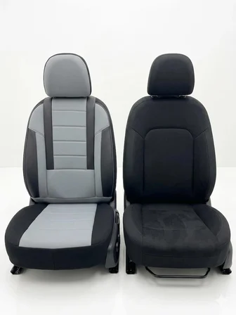 Veloce Gri Serisi Renault Megane 1 İle Uyumlu Koltuk Kılıfı Tam Set