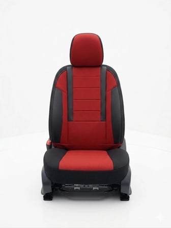 Veloce Kırmızı Serisi Suzuki Alto İle Uyumlu Koltuk Kılıfı Tam Set