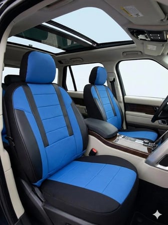 Veloce Mavi Serisi Renault Europa İle Uyumlu Koltuk Kılıfı Tam Set