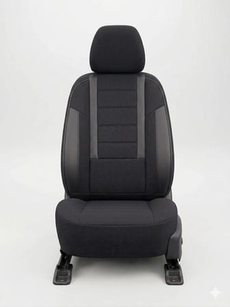 Veloce Siyah Serisi Suzuki Baleno İle Uyumlu Koltuk Kılıfı Tam Set