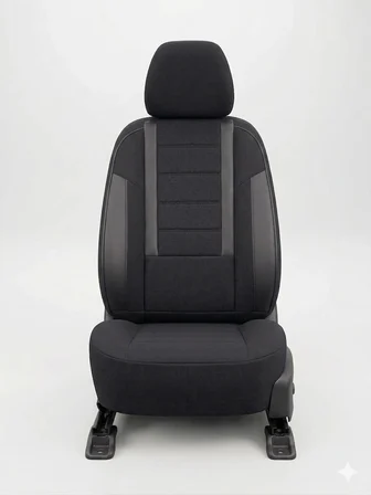 Veloce Siyah Serisi Suzuki Liana İle Uyumlu Koltuk Kılıfı Tam Set