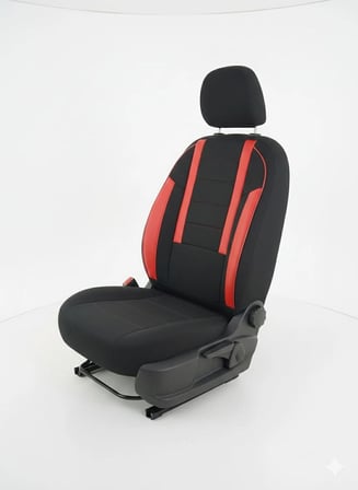 Veloce Siyah K Serisi ALFA Romeo 147 İle Uyumlu Koltuk Kılıfı Tam Set
