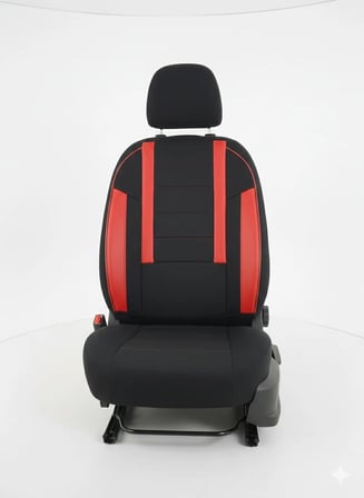 Veloce Siyah K Serisi Chevrolet Captiva İle Uyumlu Koltuk Kılıfı Tam Set