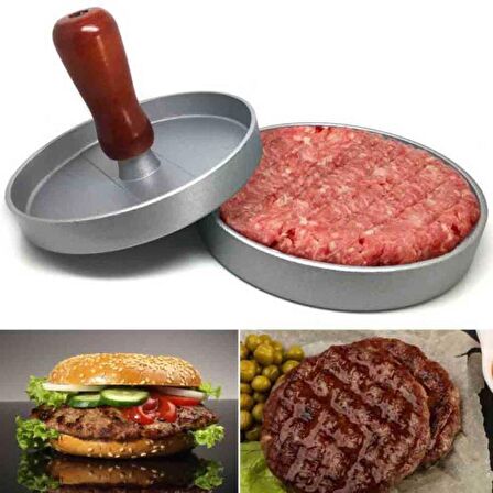 Omnisoft EPX HPR-12 Alüminyum Hamburger Köfte Presi Kalıbı 12 cm