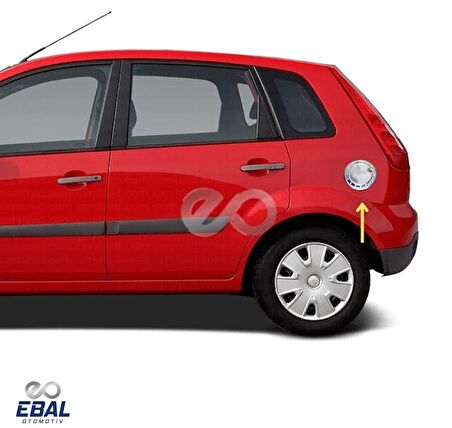 Ford Fiesta Krom Depo Kapağı 2002-2008 Arası P. Çelik