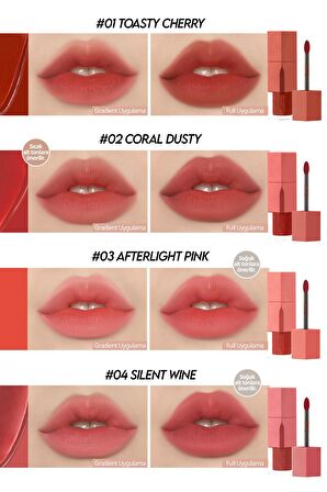 Blur Efekti Veren, Nemlendirici, Hafif Dokulu Tint Clio Dewy Blur Tint (07 Nude Breeze)