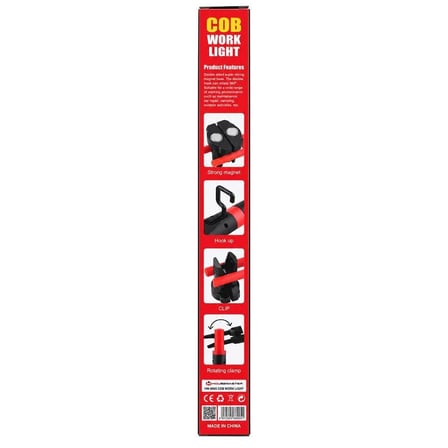 Powermaster ZJ-8905 DC 5V Şarjlı Manyetik Taban Askı Aparatı Çoklu Işık Modu Araç Tamir Lambası