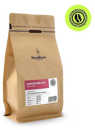 Santos Fine Cup Çekirdek Kahve 250gr (Single Origin)