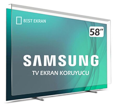 SAMSUNG 58CU7000 TV EKRAN KORUYUCU - Samsung 58" inç 146 cm Ekran Koruyucu