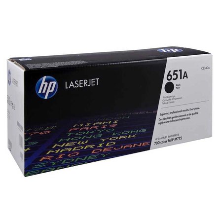 HP 651A CE340A Siyah Orijinal Toner