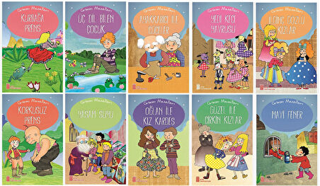 1. Sınıf Okumayı Sevdiren Renkli Resimli Hikayeler 9 - 10 Kitap