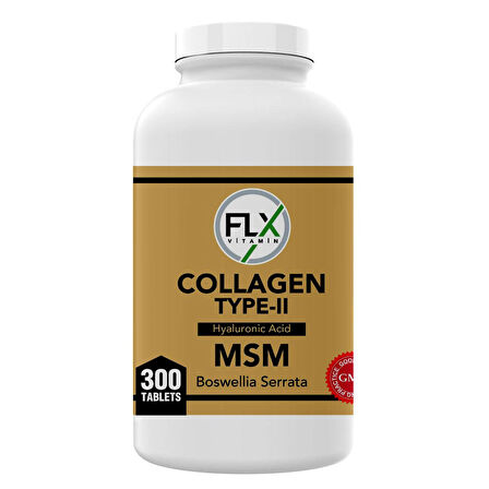  Collagen Type-II Hyaluronic Acid Msm Boswellia Serrata 300 Tablet