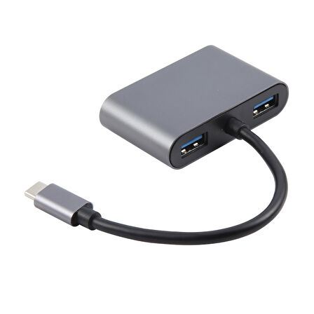 4 İN 1 USB-C / TYPE-C 3.1 - RJ45, PD VE USB X 2 ETHERNET ADAPTÖR KABLOSU