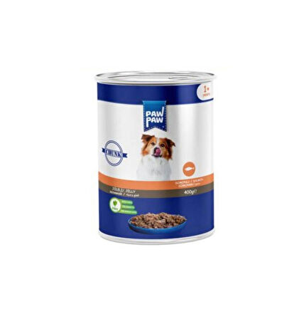 PAW PAW SOMONLU KÖPEK KONSERVESİ 400GR.