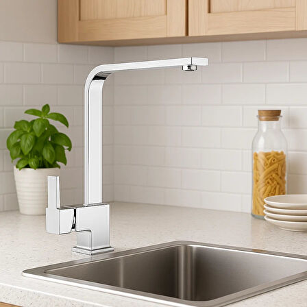 Kare Mutfak Bataryası Pirinç Malzeme 5 YIL Garantili