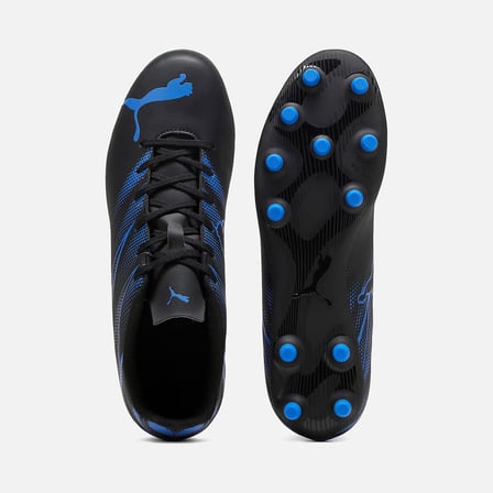 Puma Attacanto Fg/Ag Jr Siyah/Mavi Genç Krampon - 107480 08