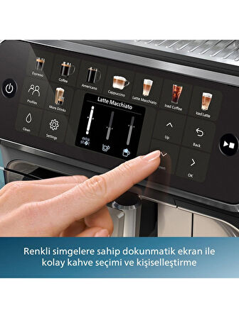 Philips 5500 Serisi LatteGo EP5547/90 Tam Otomatik Espresso Makinesi Outlet
