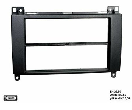 Mercedes Crafter Sprınter 2006-2015 Double Teyp Çerçevesi
