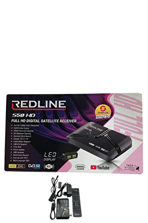 SNRELK HAMA redline FULL HD UYDU ALICISI ÇİFT USB MİNİ UYDU ALICISI