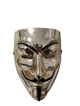 CADILAR BAYRAMI HALLOWEEN VENNAT GÜMÜŞ MASKE