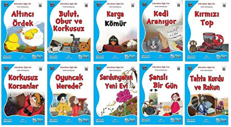 1.Sınıf Okumayı Sevdiren En Beğenilen Öğretmen Tavsiyeli 40 lu Hikaye Seti (16 sayfa)