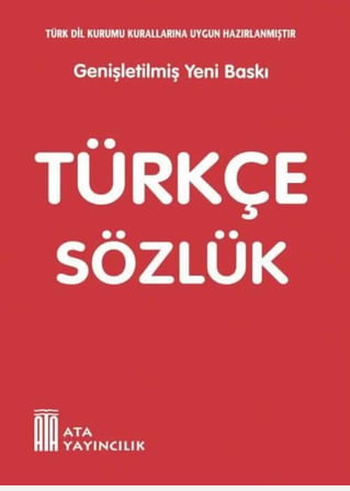 Ata Türkçe Sözlük-İngilizce Sözlük (Plastik Kapak)