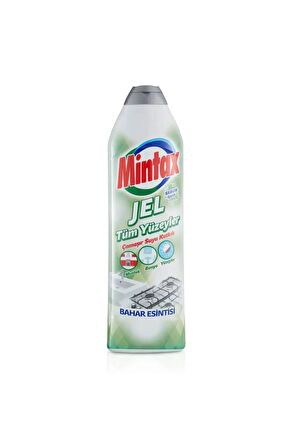 Mintax Tüm Yüzeyler Jel Bahar Ferahlığı Temizleyici 750 ml