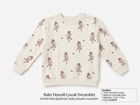 Babydoll Sweatshirt Divo 12-18