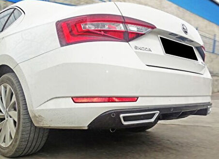 Skoda Superb Mk3 2015 S Difüzör Parlak Siyah