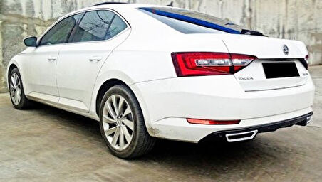 Skoda Superb Mk3 2015 S Difüzör Parlak Siyah