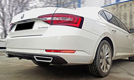 Skoda Superb Mk3 2015 S Difüzör Parlak Siyah