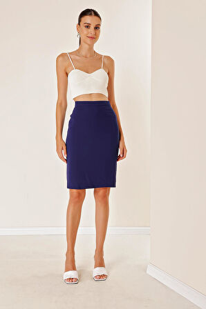 Astarlı İthal Krep Küp Etek