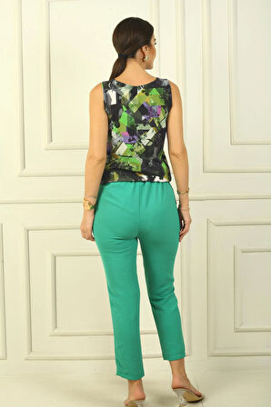 Beli Lastikli Cepli Dar Paça Ayrobin Pantolon