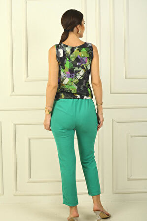 Beli Lastikli Cepli Dar Paça Ayrobin Pantolon