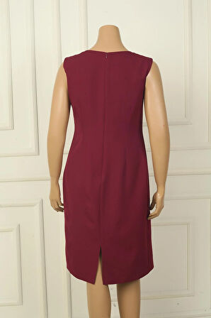 Kalın Askılı Astarlı Krep Kısa Elbise