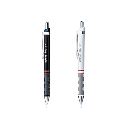 Rotring Tikky Versatil Kalem 0.7 mm Siyah-Beyaz